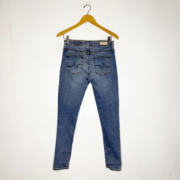 AG Adriano Goldschmied The Farrah Skinny Ankle High Rise Jeans Size 27 R / 4 - Picture 4 of 8